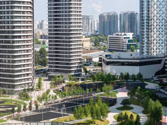 3к. Велика квартира з видом на Дніпро. ЖК Great. Позняки. Осокорки Киев