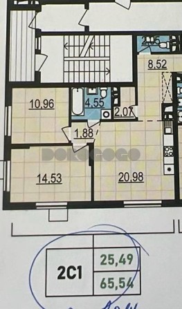 Продаж 2к, Варшавський 3 , будинок 10.5, Перепоступка - фото 1
