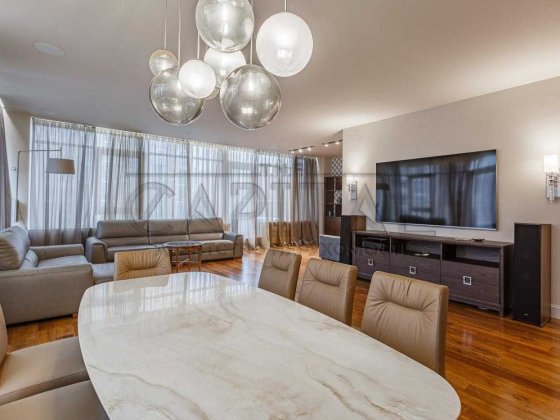 Продаж 2-рівневого пентхаусу 135м² Саперне Поле 3. Вид на фонтани Киев