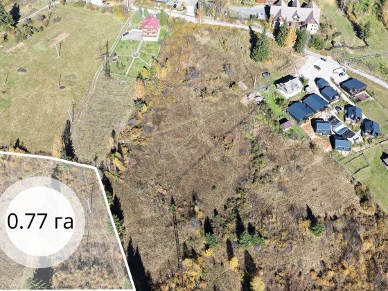 Земельна ділянка в Татарові 0.77 га Яремче