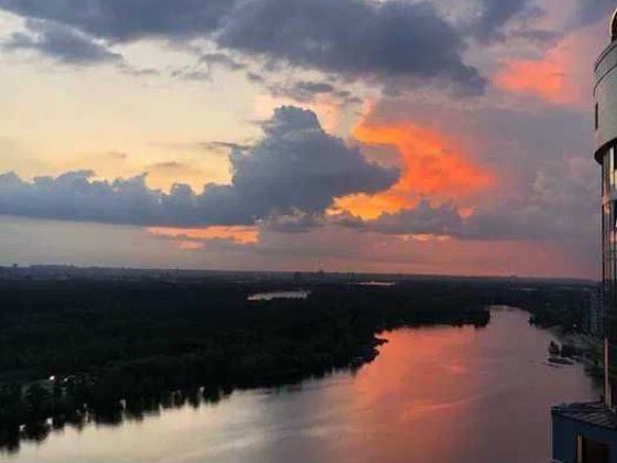 Видова на Дніпро! Ремонт! 1-кімнатна квартира 54м², ЖК Сонячна Рів’єра Київ