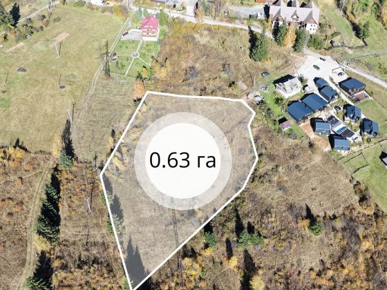 Земельна ділянка в Татарові 0.63 га Яремче