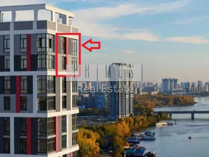 Видова квартира 110м2  Русанівська Гавань Микільсько-Слобідська Ключі - фото 1