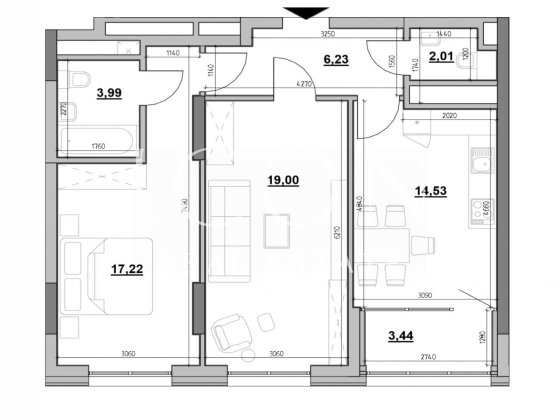 Продаж 2к квартири | 66м² | ЖК Nordicа Residence 3 черга Киев