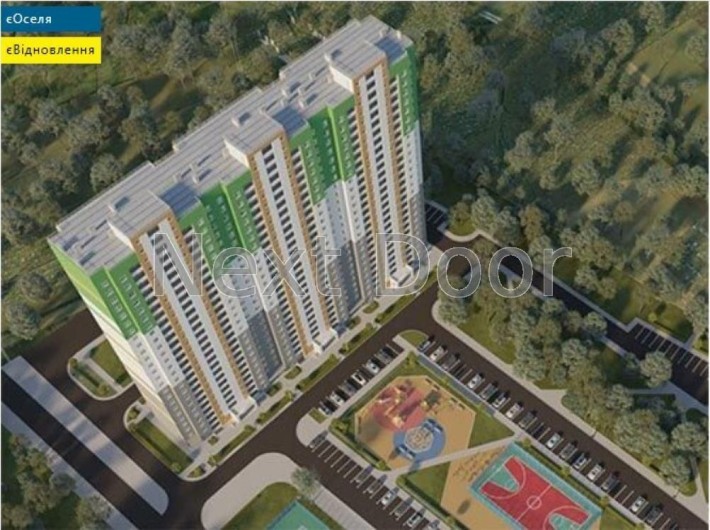 Без комісії! 2-кімнатна в ЖК «Вудсторія» — єОселя ВПО - фото 1