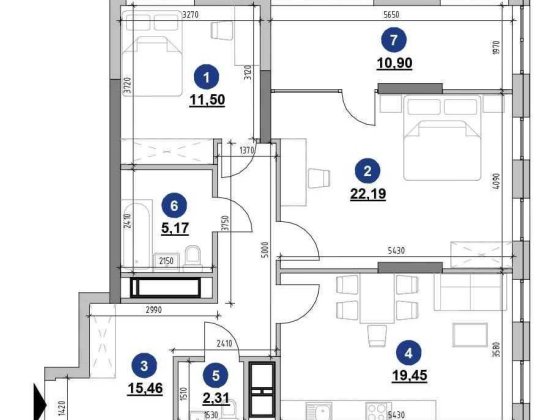 Продаж 2к квартири в ЖК Nordica Residence Киев