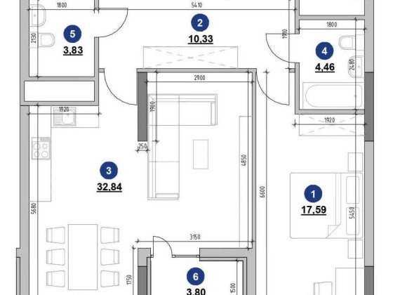 Продаж 2к квартири в ЖК Nordica Residence Киев