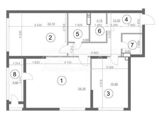 Продаж квартири / Київ / Greenville Park / Печерськ / Центр / 100М2 / вул. Пимоненка Миколи / 3 кімн Київ