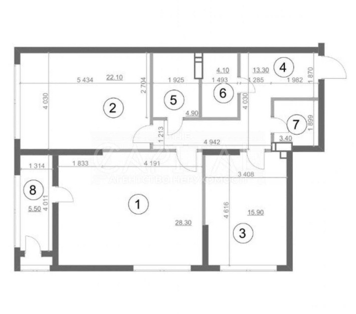 Продаж квартири / Київ / Greenville Park / Печерськ / Центр / 100М2 / вул. Пимоненка Миколи / 3 кімн - фото 1