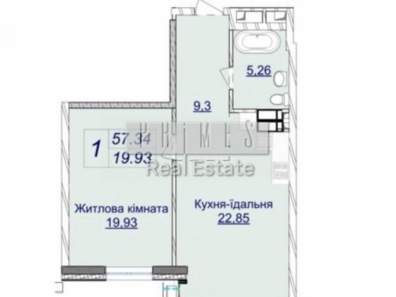 Без комиссии! Продажа видовой 1к квартиры 57м ЖК Новопечерские Липки Верхогляда Печерск