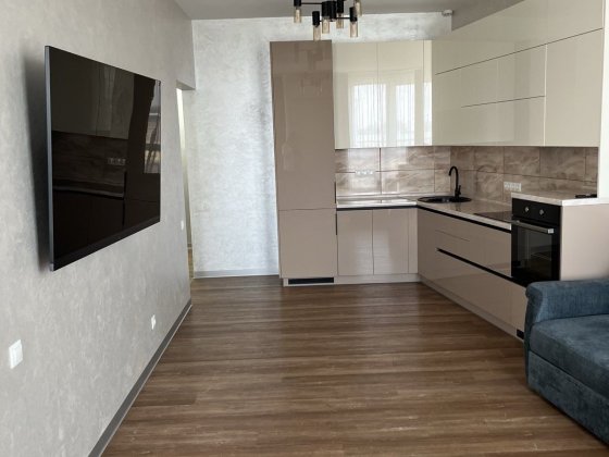 1-кімн 61 м² (євродвушка), ЖК Greenville Park, Пимоненка 19 Київ