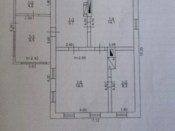 Продажа дома в Пятихатский районе  ,сил. Миколаївка Степне