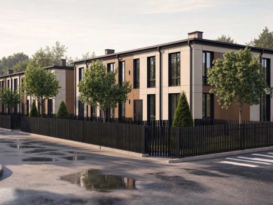 Таунхаус 48м² з власним паркомісцем 20м². 20 хв до метро. Від забудовника без комісії. Розтермінуван