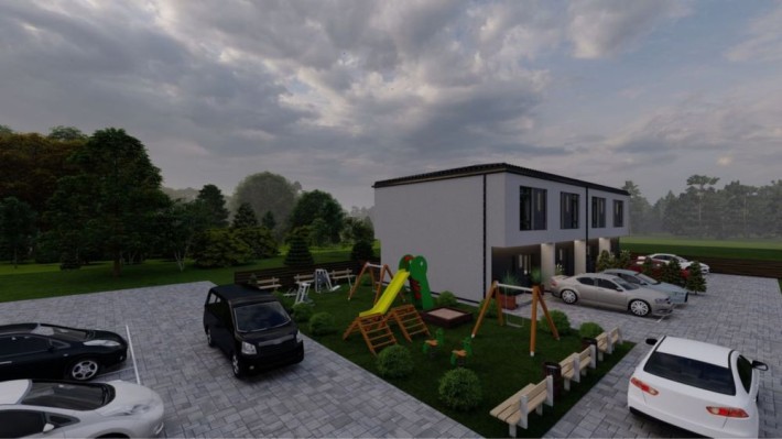 Чабани, продаж Таунхасів 68-81м2, Покрова Парк, газ та власний дворик - фото 1