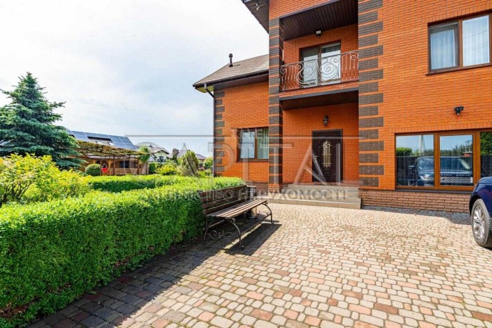 Продам автономний будинок 322м2, 35сот, басейн, сауна, підвал та сонячна електр-я / Гореничі, Академ - фото 1