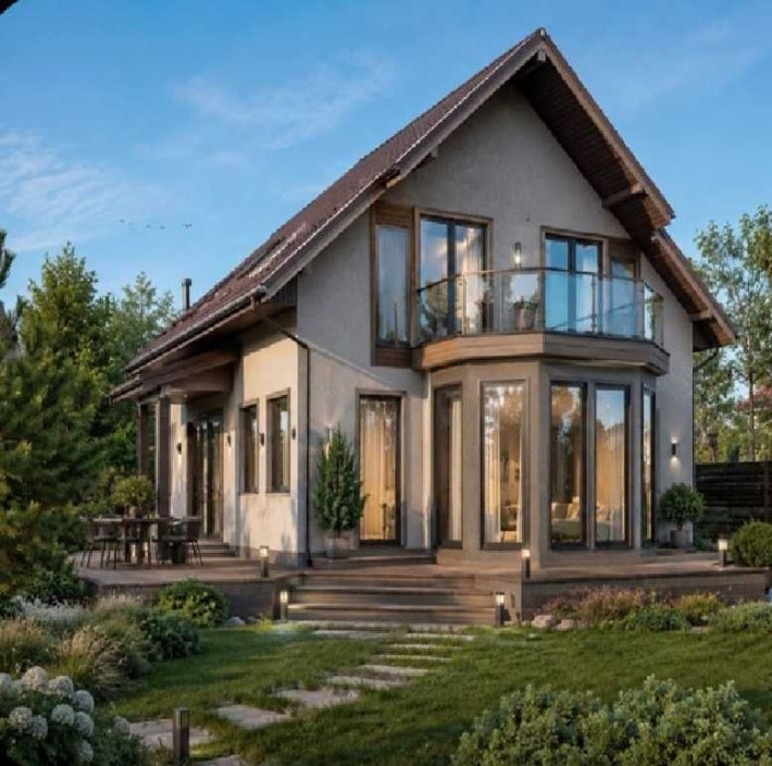 Продам будинок 155м²+тераса+гараж+3 поверх. Участок кутовий. 10хв пішки електричка - фото 1