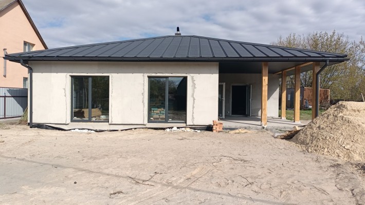 Шикарний одноповерховий будинок 90м² з терасою 25 м² - фото 1