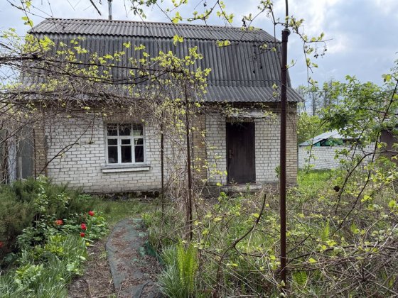 Будинок 62 м² біля лісу, ділянка 7.5 соток з виходом до струмка, Малютянка