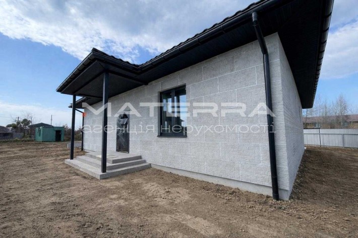 Нове Продаж будинку 151 м² + тераса, 6 соток, газ камін під чистове оздоблення - фото 1