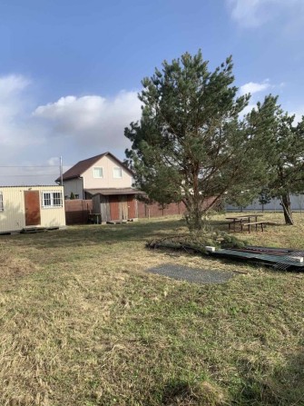 Продам дачу. 7соток та мобільний будинок, електрика ,огоржа, молодий сад. - фото 1