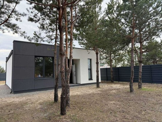 Цегляний будинок у сосновому лісі, с. Ясногородка (Київська область) Ясногородка