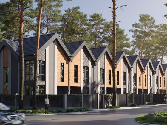 Таунхаус 107 м² Буча | Центральний парк | Газ | Від забудовника | ЮТЕМ