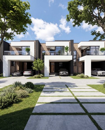 Боковий таунхаус в КМ Family Park Residence|ГАЗ|Закрита територія|Буча - фото 1