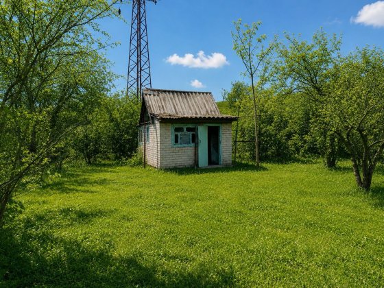 Дачный домик в тихом месте в городе Запорожье