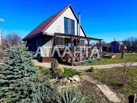 Дом с  камином и ландшафтным дизайном