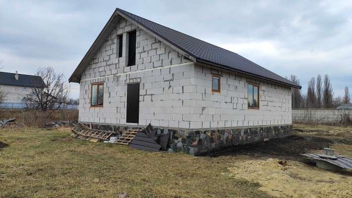 Продам не добудований будинок загальна площа 120 кв.м; м.Житомир. - фото 1