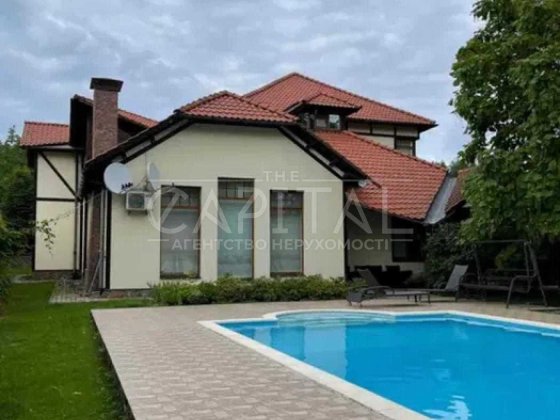 Будинок з басейном 400м, ліс поруч, Ходосівка, Обухівська траса