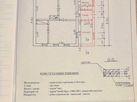 Продам будинок в селі Мілова Балаклея