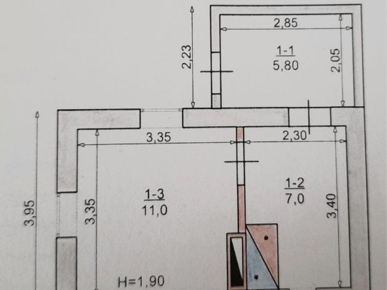 Продам небольшой дом Гданцевка газ,свет,вода  с удобствами Кривий Ріг