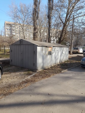 Продам гараж 1 СЛОБІДСЬКА та пр. ЦЕНТРАЛЬНИЙ металевий - фото 1