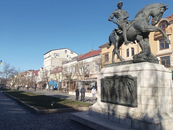 Здається 3 кімнатна в центрі міста. Мукачево