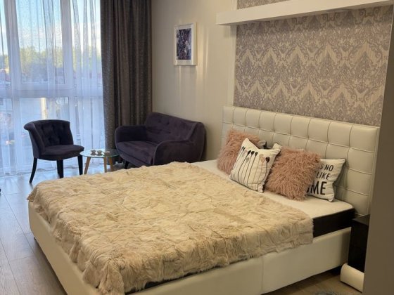 Авалон Гарден,60 м.кв. 1-кімнатна сучасна квартира в довготривалу оренду. Львов