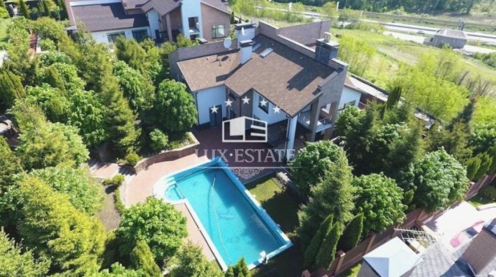 Оренда будинку 550м²  з басейном та SPA в КМ «Зелений Гай»  Лісники - фото 1