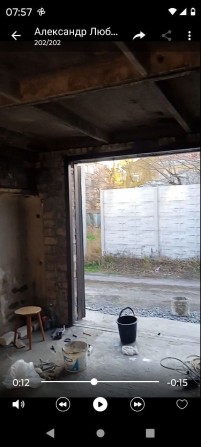 Гараж бетонний, 6/4, крюків, на подмостье, срочно, торг - фото 1