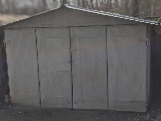 Гараж"Жданівський"з оцинкованих панелей,обмін на автомобіль/мотоцикл Киев