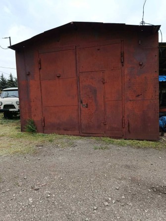Гараж металлический из цельных листов 4 мм - фото 1