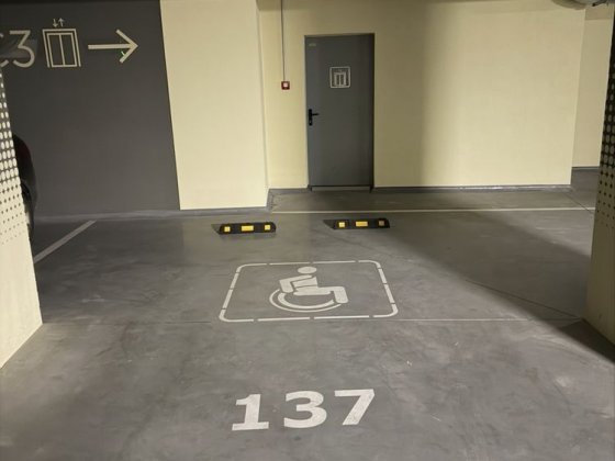 Велике паркомісце 27,2 кв.м, підземний паркінг в ЖК Crystal park , Киев