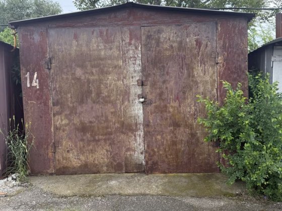Гараж металлический 3,5×6 м, Верхняя Хортица Запоріжжя