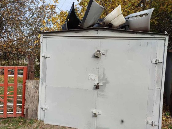 Продам металевий гараж в хортицьком районі Запорожье