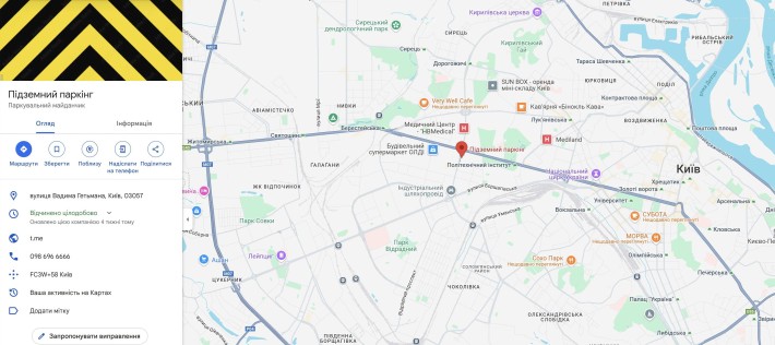 Оренда Подобово Помісячно Довгостроково підземний паркінг, поруч метро Wi-Fi/WC - фото 1
