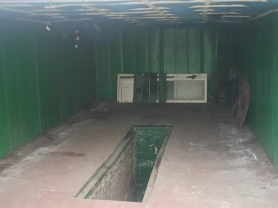 Здам гараж металевий кооператив сирена район тролейбусного парку 24м² яма світло поблизу вода ,естак Черкаси