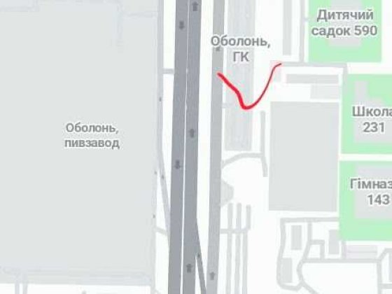 Гараж ГК Оболонь вул. Богатирська продаж Киев