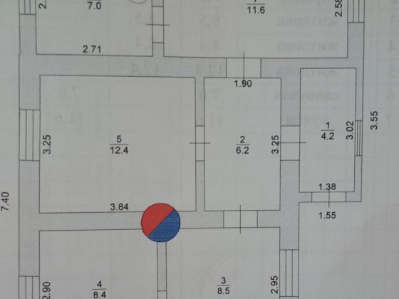 Продам  частный  дом район 3 школы, или обмен на двухкомнатную квартиру Ізмаїл