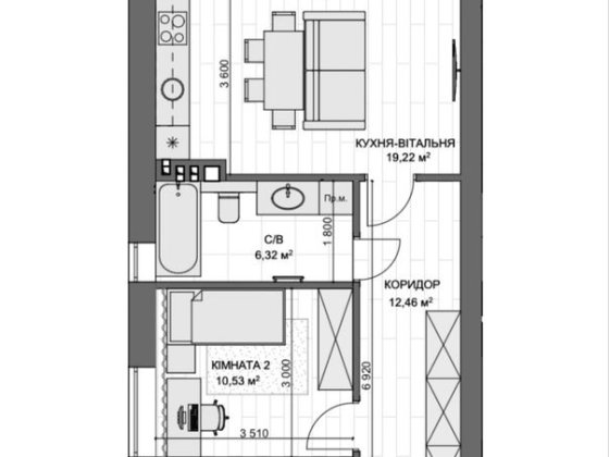 Кутовий таунхаус з цегли. Газ. Гостомель