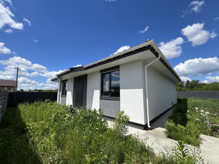 одноповерховий будинок в Гостомелі , 90м2 , 4 сотки ділянка - фото 1