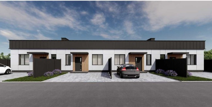 Старт продажів таунхаусів в Гостомелі з газом, 64 кв.м. - фото 1